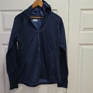 Lululemon Navy Blue Zip-Up Hoodie